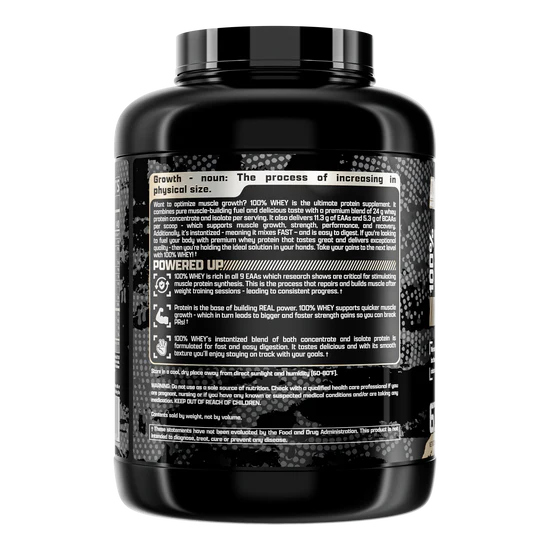 100% WHEY Premium Whey Concentrate & Isolate