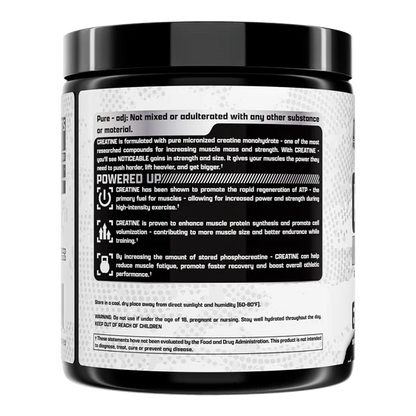 CREATINE MONOHYDRATE Pure and Micronized Strength and Performance Powder